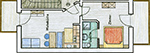 Haus Bernhard Schenna, Ferienwohnung B, Dachgeschoss